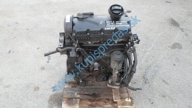 motor na škodu octáviu 2 1,9tdi, 77KW , BXE, trysky, 